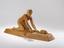 ART DECO TERRACOTTA NUDE SCULPTURE