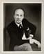 GEORGE BALANCHINE (1904-1983)
JOHN SWOPE (1908-1979)
Portrait photographique en noir et blanc, signé George Balanchine et ”Swope“