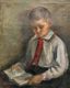 ATTRIBUTED TO ALEXANDRA YAKUSHEVA (1900-1986)
Reading