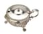 ENGLISH SILVER-PLATED SUGAR BOWL
IMPORTED BY ROBERT ANSEAD
