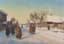 MIKHAIL BALUNIN (1875-1939)
Winter village errands