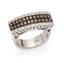 18K WHITE GOLD AND DIAMOND RING