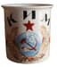 RARE SOVIET PROPAGANDA PORCELAIN MUG ‘KIM’ — Young Communist International’
State Porcelain Factory, Leningrad, 1923–1925