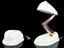 PAIR OF TABLE LAMPS AFTER THE 1944 MODEL FROM ETABLISSEMENTS JUMO, founded by Yves Jujeau and André Mounique.