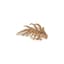 PINK GOLD AND COGNAC DIAMONDS FEATHER RING