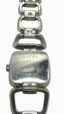 GUCCI
VINTAGE ‘G-GUCCI’ STAINLESS STEEL WATCH WITH A G-SHAPED LINK BRACELET