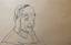 Yuri ANNENKOV (1889 - 1974)
Self-portrait of Annenkov Two preparatory drawings tracing paper 22 x 28 cm Автопортрет Анненкова Два подготовительных р...