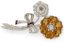 BROCHE ‘BOUQUET DE FLEURS’ EN OR JAUNE ET GRIS 18K, DIAMANTS, RUBIS ET CITRINES