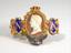 NAPOLEON PRESENTATION BRACELET TO LAS CASES
UNIQUE GOLD, BLUE ENAMEL AND GEMSTONE IMPERIAL BRACELET