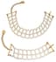 KARL LAGERFELD 
VINTAGE FANCY PEARL CHOKER AND BRACELET