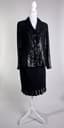 VALENTINO
SILK AND SEQUIN JACKET AND SKIRT SUIT