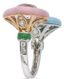 GIRONA PRIVÉ
BAGUE ‘TOI ET MOI’ EN OR GRIS 18K, AIGUE-MARINE, KUNZITE ET DIAMANTS (AVEC CERTIFICAT)