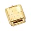 CHOPARD HAPPY DAY GILT BRASS TRAVELING CLOCK