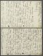KHODASEVICH V.F. (1886-1939)
BERBEROVA N.N. (1901-1993)
Letter to Solomon Kaplun. Prague, 28 November [1920s]