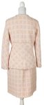 CHANEL BY KARL LAGERFELD READY TO WEAR SPRING 1995
Pink tweed and sequin skirt suit