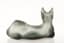 DAUM FRANCE GLASS SCULPTURE BY CLAUDE LHOSTE (1929-2009)
Seated cat