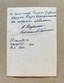 NAUMENKO V.G. (1883-1979), AUTOGRAPH
