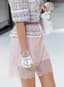 CHANEL BY KARL LAGERFELD SPRING 2017
Pink lace and silk dress