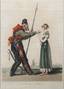 Gallant Cossack in Paris.