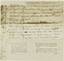 Jean-Paul MARAT. 1743-1793
Famous revolutionary of the Convention, murdered by Charlotte Corday. Autograph manuscript (1791). 1 pp. in-8 oblong, er...