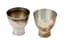 ROBBE & BERKING PAIR OF STERLING SILVER VODKA BEAKERS