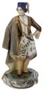FIGURINE EN PORCELAINE ‘MADEMOISELLE SOPHIE’ DE LA SÉRIE ‘THÉÂTRE DE LA GALERIE’
Manufacture de porcelaine Popov, milieu du 19ème siècle