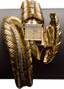 Van Cleef & Arpels. Bracelet and hidden watch
Van Cleef & Arpels. UTI watch. Gold bracelet set with diamonds