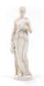 MARBLE SCULPTURE
HEBE GODDESS OF YOUTH, late 19th century