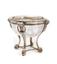 FABERGE MASSIVE SILVER-MOUNTED CUT CRYSTAL VASE IN NEOCLASSICAL STYLE