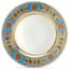 RUSSIAN PORCELAIN PLATE FROM THE GOTHIC SERVICE  
Imperial Porcelain Factory, St Petersburg, circa 1891
