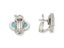 VAN CLEEF & ARPELS
VINTAGE ‘ALHAMBRA’ 18K WHITE GOLD TURQUOISE STUD EARRINGS