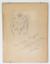 MOÏSE KISLING (1891-1953)
Archive consisting of last original drawing, a postcard and interview notes.