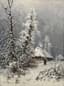 YULIY KLEVER (1850-1924)
Winter landscape