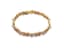 18K YELLOW GOLD, DIAMOND AND RUBY BRACELET