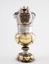 Silver jug decorated with heart
ornament
