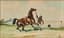JOHNNY AUDY (ACT. 1850 - 1880)
Set of four drawings ‘Horsemen’