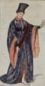 ALEXANDRE BENOIS (1870-1960)
Costume design for a Clergy Council for L' Impératrice aux Rochers. Un miracle de Notre-Dame (1927)