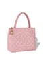 CHANEL PINK CAVIAR LEATHER BAG, CIRCA 2004