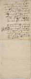 PERIOD OF PETER THE GREAT
Excerpt from a handwritten letter addressed to Peter I. [1700s].