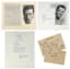JOAN COLLINS - GARY COOPER - JACK LEMMON -
JAMES STEWART
SET COMPRISING SIGNED TYPED LETTERS, PHOTOGRAPHS AND AUTOGRAPHED CARD.