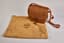 HERMES
ELEPHANT BAMBOU DUFFLE CROSSBODY BAG **