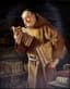 EDUARD VON GRÜTZNER (1846 - 1925)
Monk in the library