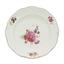 PORCELAIN PLATE WITH FLOWERS FROM 
THE COURT SERVICE OF CATHERINE THE GREAT, ALSO CALLED «EVERYDAY SERVICE» 
Imperial porcelain factory, Russia, Saint Petersburg, 1762-96.(reign of Catherine II)