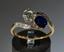 SAPPHIRE AND DIAMOND RING