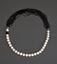 Pearls and spinel necklace