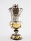 SILVER JUG DECORATED WITH HEART ORNAMENT
Russia, Moscow, maker’s mark of Semenov Petr, 1739