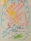 LIFAR SERGE. 1905-1986  LIFAR SERGE. 1905-1986
Icar. Paper, colored markers.

Icare. Feutre sur papier.