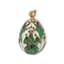 SET OF FOUR ‘EASTER EGGS’ SILVER-GILT ENAMEL PENDANTS