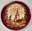 PLAT EN PORCELAINE SOVIÉTIQUE AVEC VUE DE KREMLIN
Manufacture de Pervomaïski, Pesochnoe, seconde moitié des années 1930