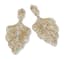‘LEAVES’ 18K YELLOW AND WHITE GOLD, 50 CT. FANCY YELLOW NATURAL DIAMOND DROP EARRINGS (WITH CERTIFICATE)